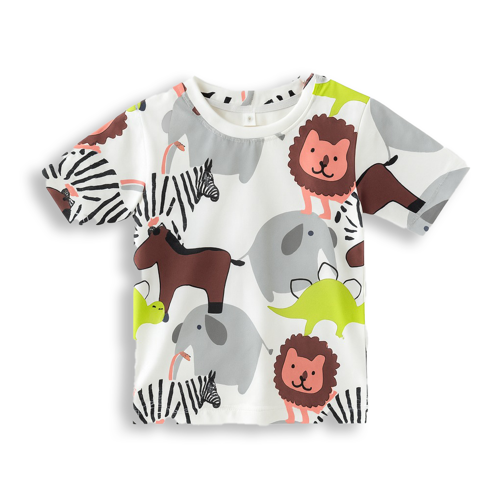 WHITE ELEPHENT KIDS WEAR T-SHIRTS & SHORTS SET