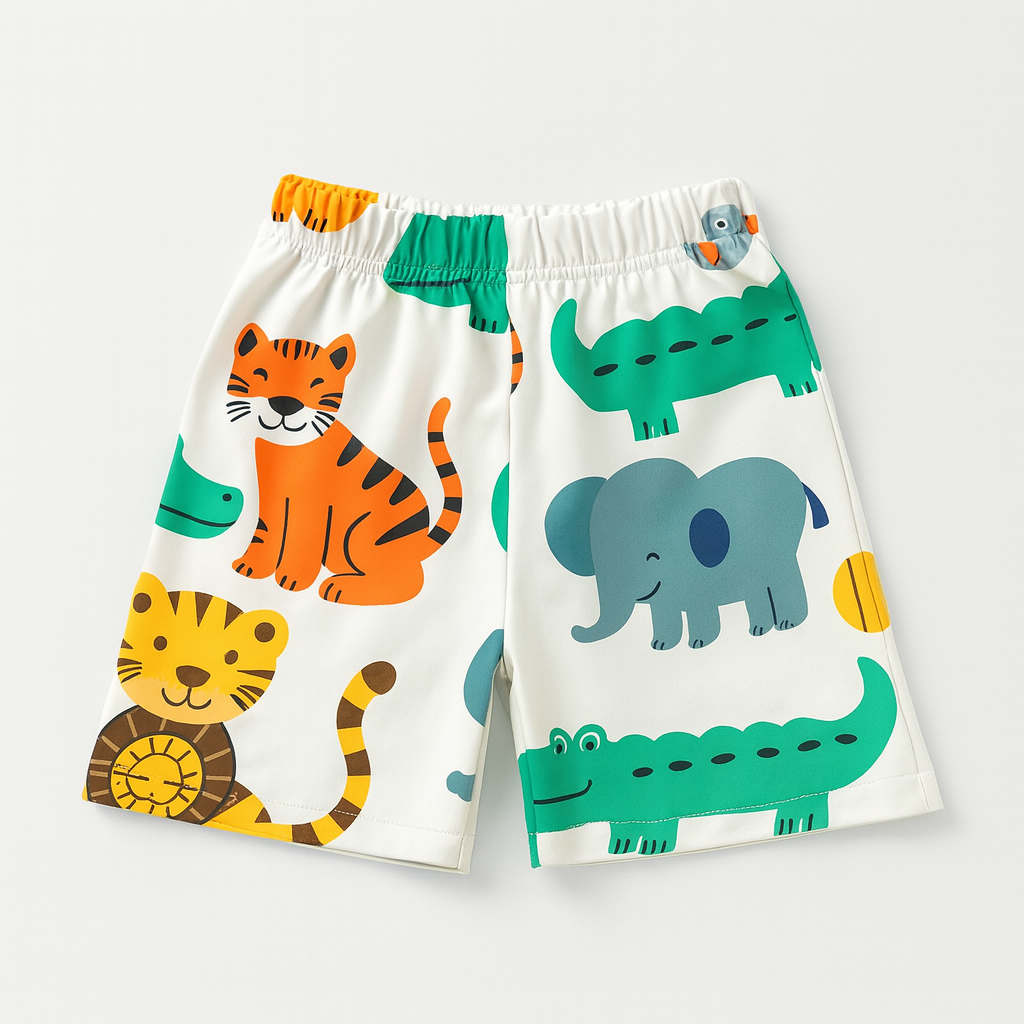 COLOUR ZOO KIDS WEAR TSHIRT & SHORTS SET .