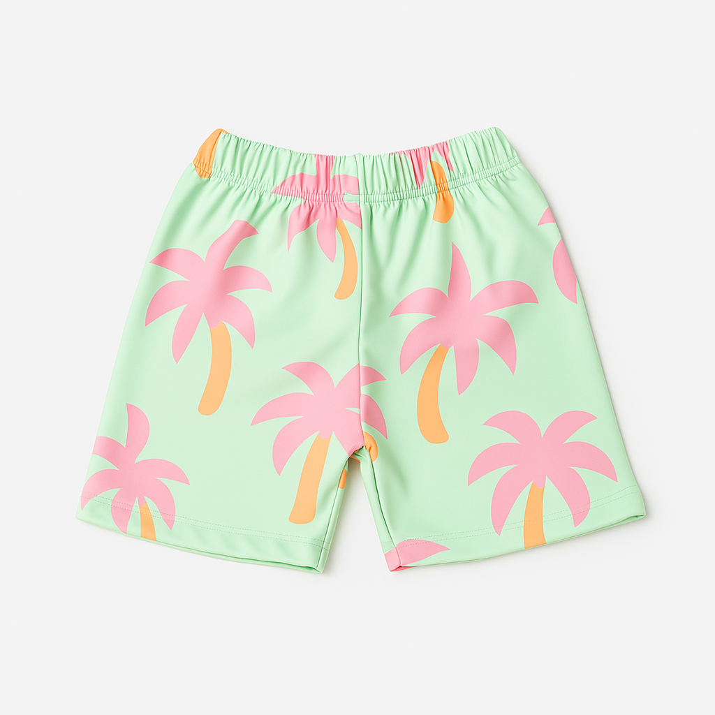 PINK NARIYELI KIDS WEAR TSHIRT & SHORTS SET .