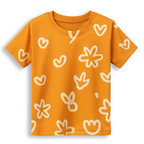 YELLOW FOOL KIDS WEAR TSHIRT & SHORTS SET .