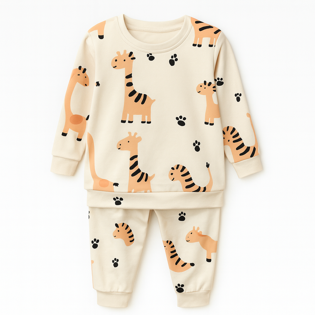 GIRAFF-KIDS WEAR TOP & BOTTOM FULL CO-ORD SET