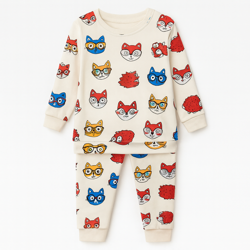 BILLI KIDS WEAR TOP & BOTTOM FULL CO-ORD SET