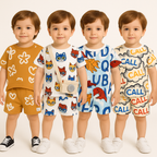 KIDS YELLOW FOOL , BILLI , SKY DINOSUARE , CALL CORD - SET ( COMBO PACK OF 4 )