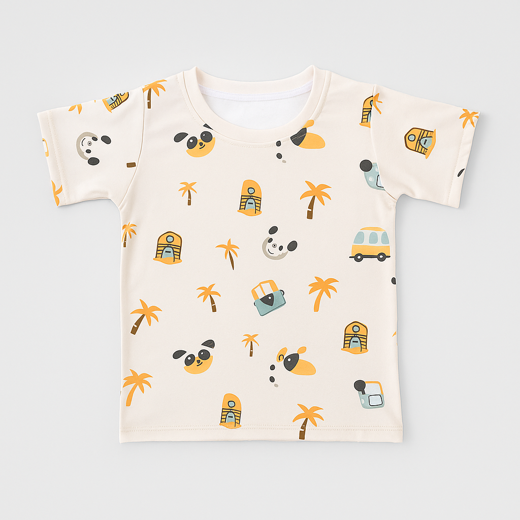 SMALL TRUCK  KIDS WEAR TSHIRT & SHORTS SET .