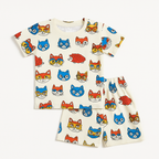 BILLI KIDS WEAR TSHIRT & SHORTS SET .