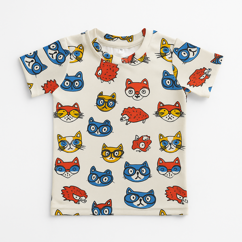 BILLI KIDS WEAR TSHIRT & SHORTS SET .