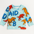 SKY DAINOSAR KIDS WEAR TSHIRT & SHORTS SET FULL
