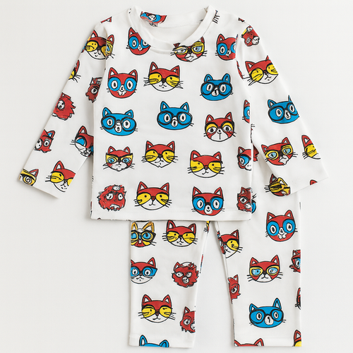 BILLI KIDS WEAR TOP & BOTTOM FULL CO-ORD SET
