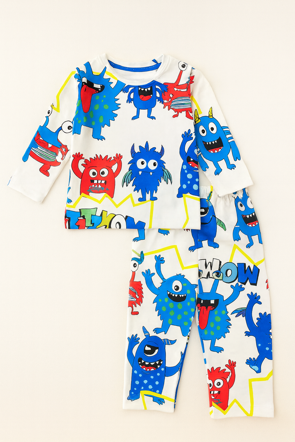 MONSTER KIDS WEAR TOP & BOTTOM FULL CO-ORD SET
