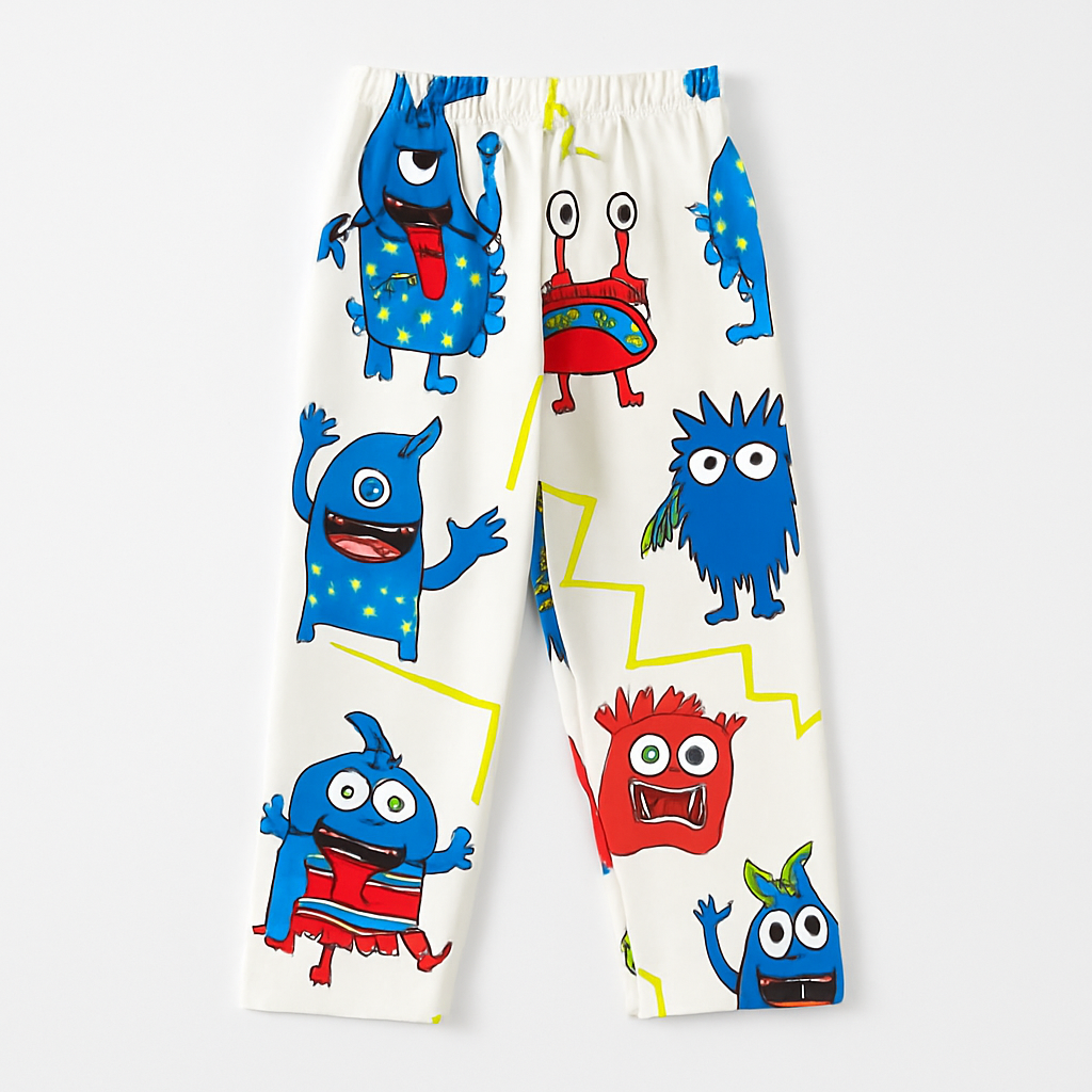 MONSTER KIDS WEAR TOP & BOTTOM FULL CO-ORD SET