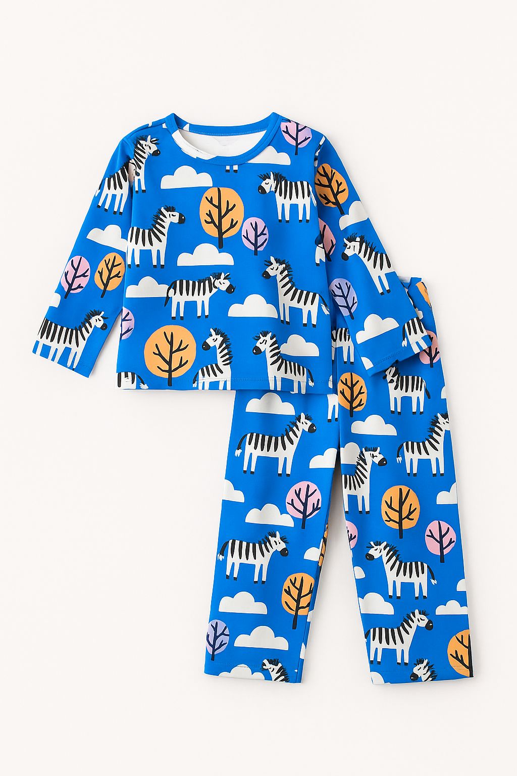BLUE ZIBRA KIDS WEAR TOP & BOTTOM FULL CO-ORD SET (Copy)