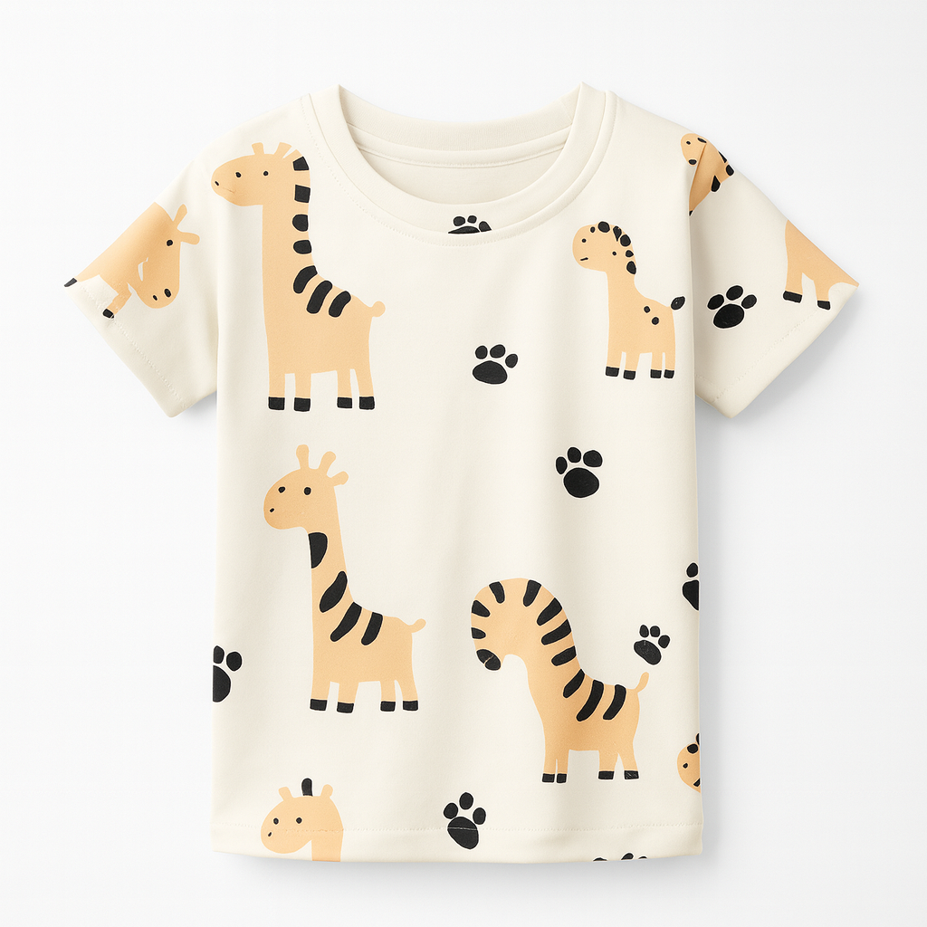 GIRAFF  KIDS WEAR TSHIRT .