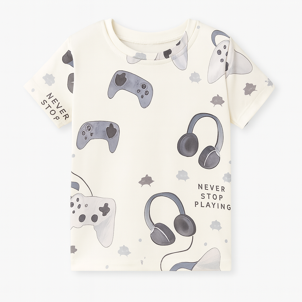 GAME  KIDS WEAR TSHIRT .