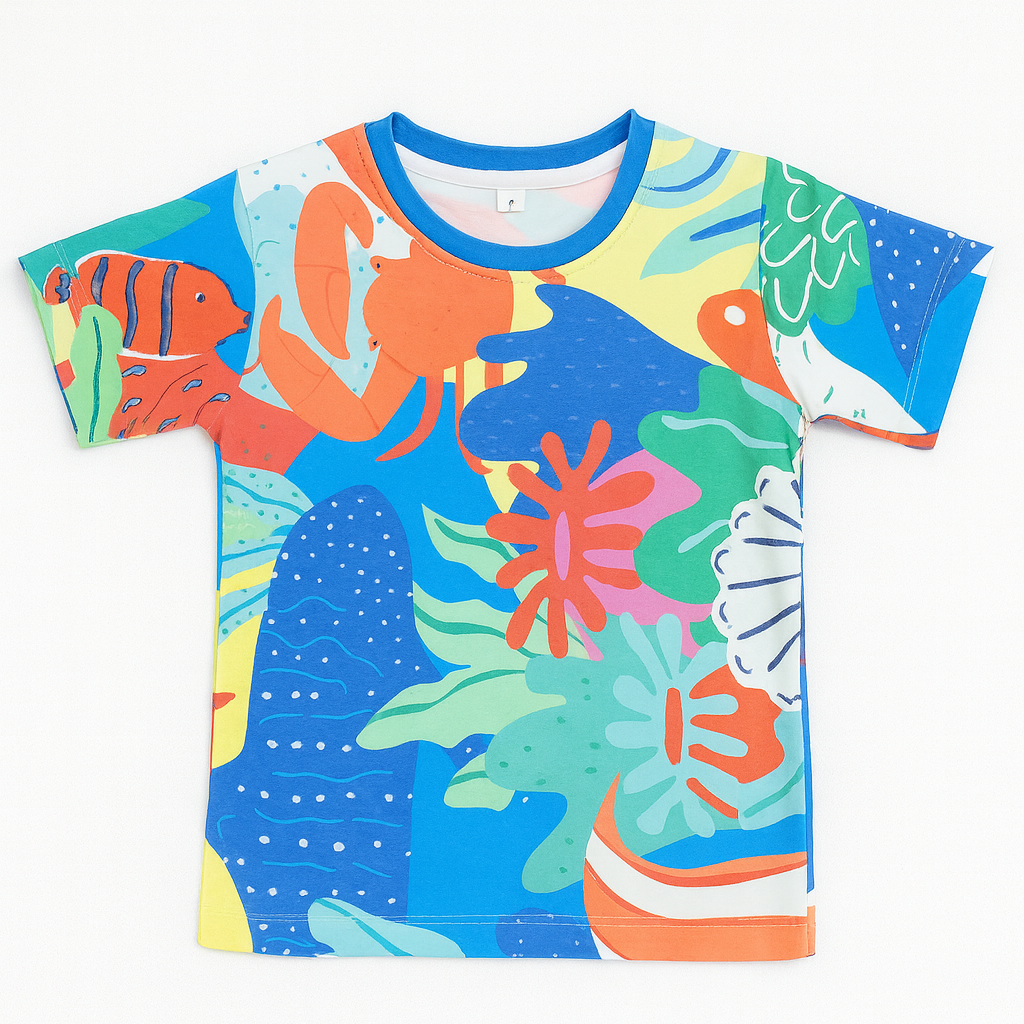 BLUE SEA KIDS WEAR TSHIRT .